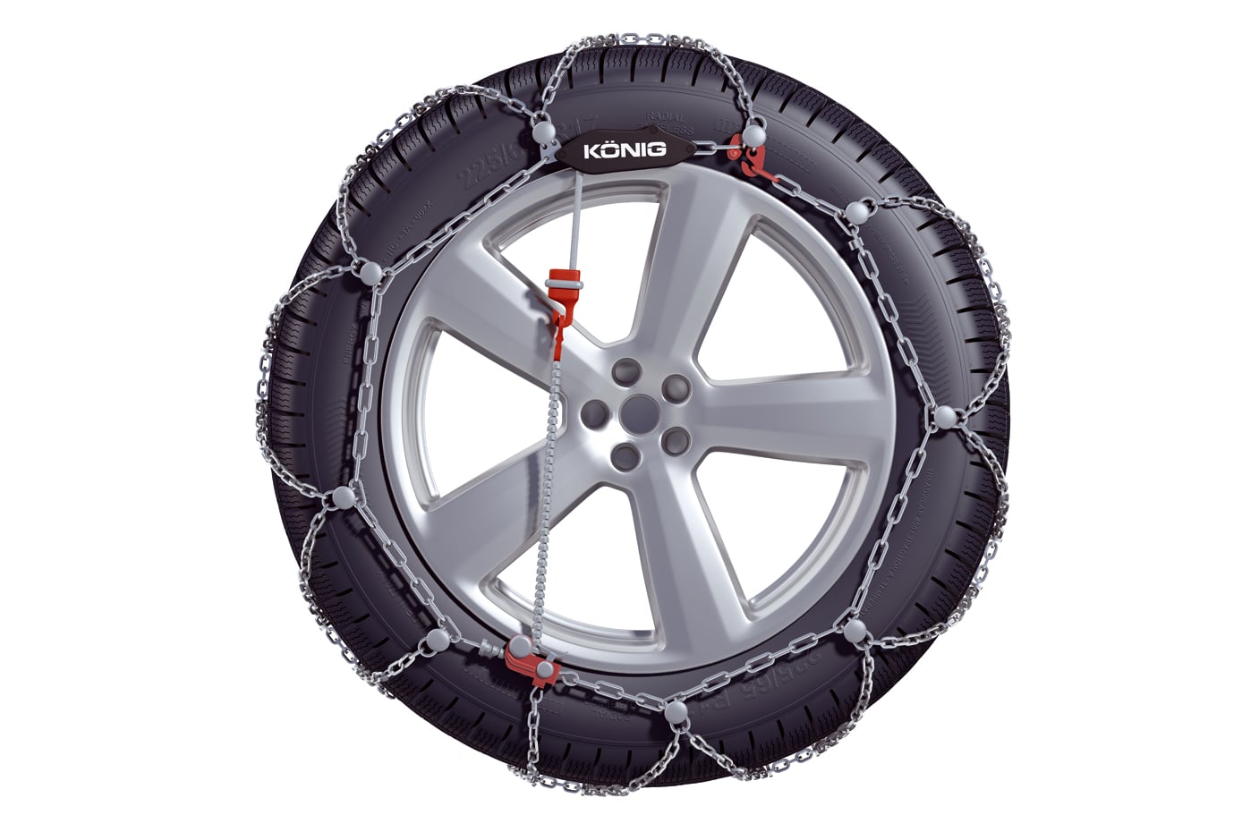 König XG-12 Pro 274 12mm Sneeuwkettingen - Afbeelding 2