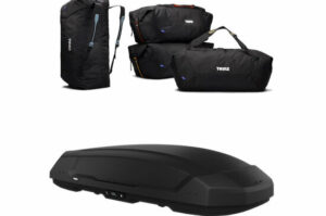 Thule Force 3 L dakkoffer + GoPack Duffel tassenset