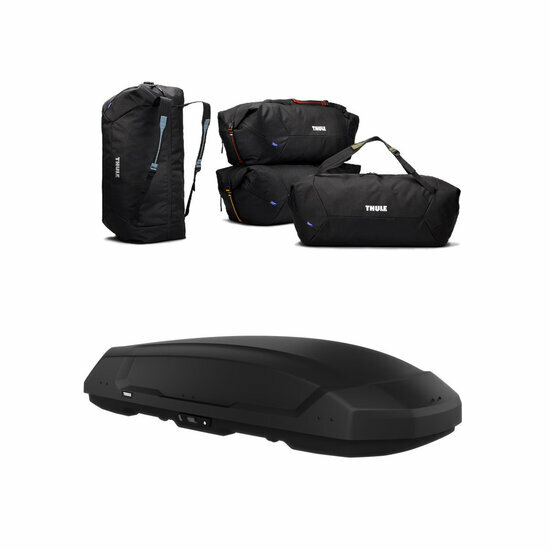 Thule Force 3 XL + GoPack Duffel tassenset