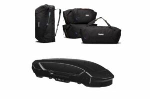 Thule Motion 3 sport Black Glossy + Thule GoPack tassenset