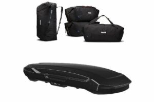 Thule Motion 3 XL Low Black Glossy + Thule GoPack tassenset