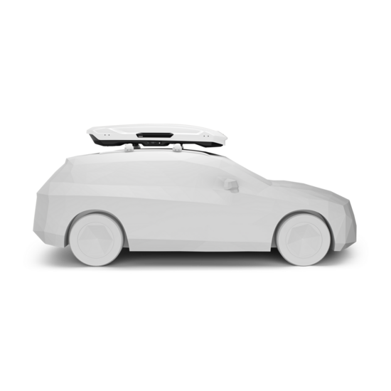 Thule Motion 3 XL Low White Glossy - Afbeelding 2